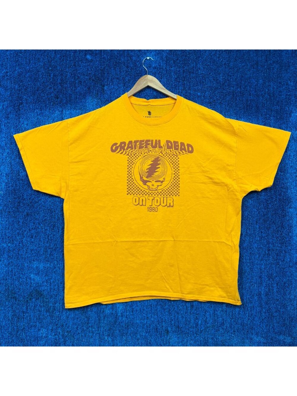 The Grateful Dead On Tour 1980 Rock Band Tee Size XXL